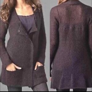 Eileen Fisher Mohair Coat Cardigan